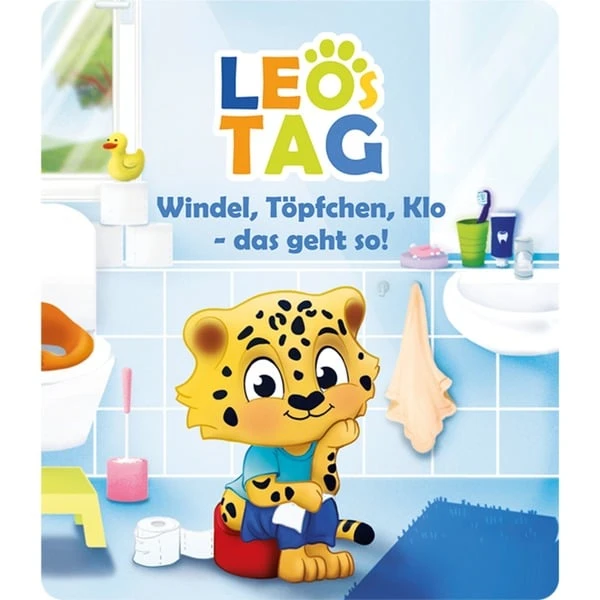 Tonies Leos Tag - Windel, Töpfchen, Klo - Das Geht So!, Spielfigur – Bild 3