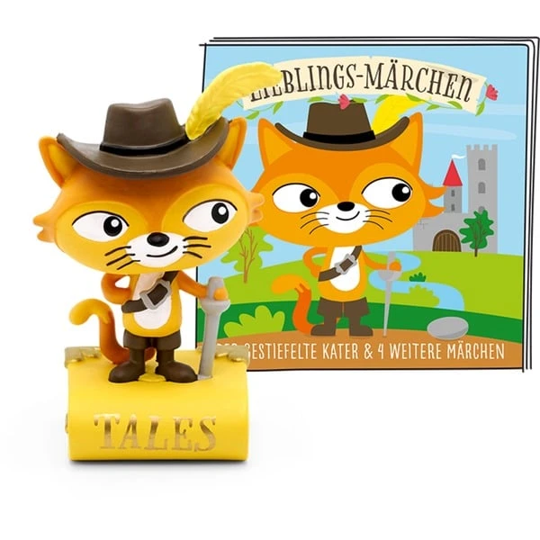 Tonies Lieblings-Märchen - Der Gestiefelte Kater Und Vier Weitere Märchen, Spielfigur